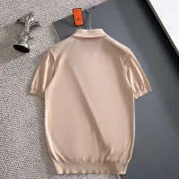 $72.00 USD Hermes T-Shirts Short Sleeved For Men #1438892