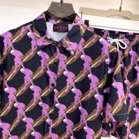 $76.00 USD Gucci Tracksuits Short Sleeved For Men #1439241