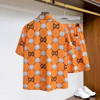 $76.00 USD Gucci Tracksuits Short Sleeved For Men #1439243