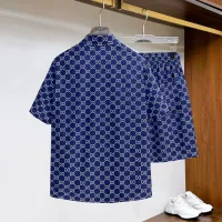 $76.00 USD Gucci Tracksuits Short Sleeved For Men #1439245