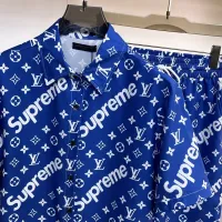$76.00 USD Louis Vuitton LV Tracksuits Short Sleeved For Men #1439256