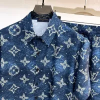 $76.00 USD Louis Vuitton LV Tracksuits Short Sleeved For Men #1439257
