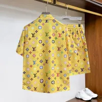 $76.00 USD Louis Vuitton LV Tracksuits Short Sleeved For Men #1439261