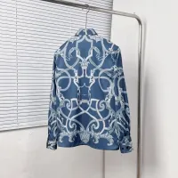 $64.00 USD Hermes Shirts Long Sleeved For Men #1439477