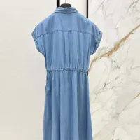$132.00 USD Christian Dior Dresses Short Sleeved For Women #1439651