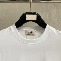 $72.00 USD Hermes T-Shirts Short Sleeved For Men #1439655