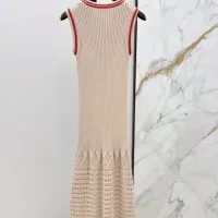 $115.00 USD Fendi Dresses Sleeveless For Women #1439657