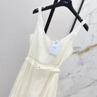 $135.00 USD Christian Dior Dresses Sleeveless For Women #1439664