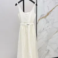 $135.00 USD Christian Dior Dresses Sleeveless For Women #1439664