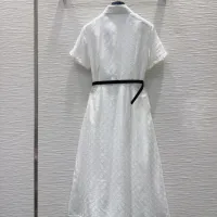 $145.00 USD Louis Vuitton LV Dresses Short Sleeved For Women #1439668
