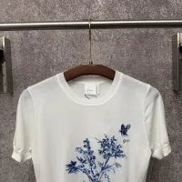 $82.00 USD Christian Dior T-Shirts Short Sleeved For Women #1439672