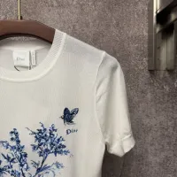 $82.00 USD Christian Dior T-Shirts Short Sleeved For Women #1439672
