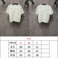 $85.00 USD Christian Dior T-Shirts Short Sleeved For Women #1439676