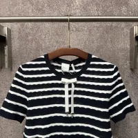 $88.00 USD Christian Dior T-Shirts Short Sleeved For Women #1439677