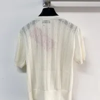 $96.00 USD MIU MIU T-Shirts Short Sleeved For Women #1439682