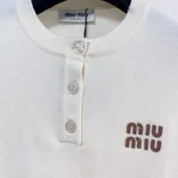 $98.00 USD MIU MIU T-Shirts Short Sleeved For Women #1439685