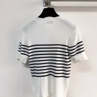 $80.00 USD Christian Dior T-Shirts Short Sleeved For Women #1439697