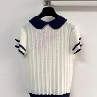 $80.00 USD MIU MIU T-Shirts Short Sleeved For Women #1439714