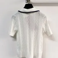 $98.00 USD MIU MIU T-Shirts Short Sleeved For Women #1439720