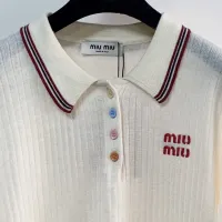 $96.00 USD MIU MIU T-Shirts Short Sleeved For Women #1439721