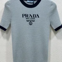 $98.00 USD Prada T-Shirts Short Sleeved For Women #1439723