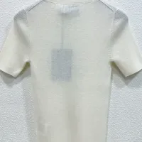 $96.00 USD Prada T-Shirts Short Sleeved For Women #1439726