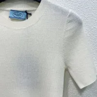 $96.00 USD Prada T-Shirts Short Sleeved For Women #1439726