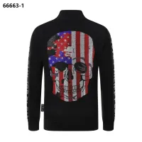 $102.00 USD Philipp Plein PP Tracksuits Long Sleeved For Men #1440012