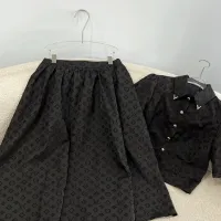 $88.00 USD Louis Vuitton LV Tracksuits Short Sleeved For Women #1440052