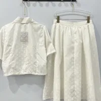 $88.00 USD Louis Vuitton LV Tracksuits Short Sleeved For Women #1440053