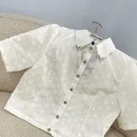 $88.00 USD Louis Vuitton LV Tracksuits Short Sleeved For Women #1440053