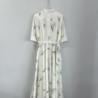$88.00 USD Christian Dior Dresses Short Sleeved For Women #1440062