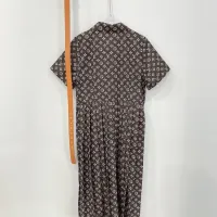 $82.00 USD Louis Vuitton LV Dresses Short Sleeved For Women #1440066