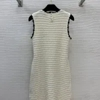 $140.00 USD Chanel Dresses Sleeveless For Women #1440092