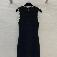 $140.00 USD Chanel Dresses Sleeveless For Women #1440093