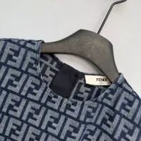 $130.00 USD Fendi Dresses Short Sleeved For Women #1440202