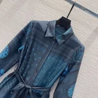 $88.00 USD Hermes Dresses Long Sleeved For Women #1440209