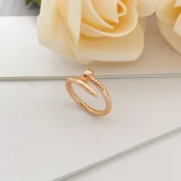$25.00 USD Cartier Rings In Rose Gold #1440525
