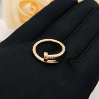 $25.00 USD Cartier Rings In Rose Gold #1440525