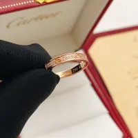 $34.00 USD Cartier Rings In Rose Gold For Women #1440609