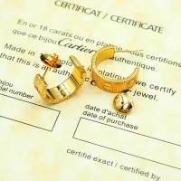 $25.00 USD Cartier Earrings For Women #1440626