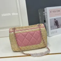 $102.00 USD Chanel AAA Quality Shoulder Bags For Women #1440959