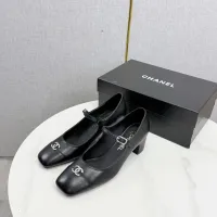 $105.00 USD Chanel High-Heeled Shoes For Women #1441432