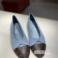 $102.00 USD Louis Vuitton Flat Shoes For Women #1441473