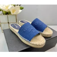 $80.00 USD Prada Slippers For Women #1441554