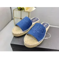 $80.00 USD Prada Slippers For Women #1441554