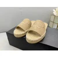 $80.00 USD Prada Slippers For Women #1441555