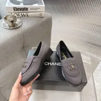 $92.00 USD Chanel Leather Shoes For Women #1441800