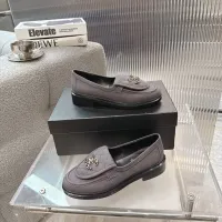 $92.00 USD Chanel Leather Shoes For Women #1441800