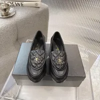 $92.00 USD Chanel Leather Shoes For Women #1441801